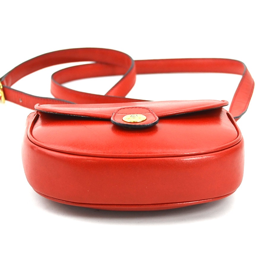 セリーヌ CELINE 斜め掛けショルダーバッグ レザー レッド ゴールド レディース e59554a セリーヌ CELINE 斜め掛けショルダーバッグ レザー レッド ゴールド レディース e59554a