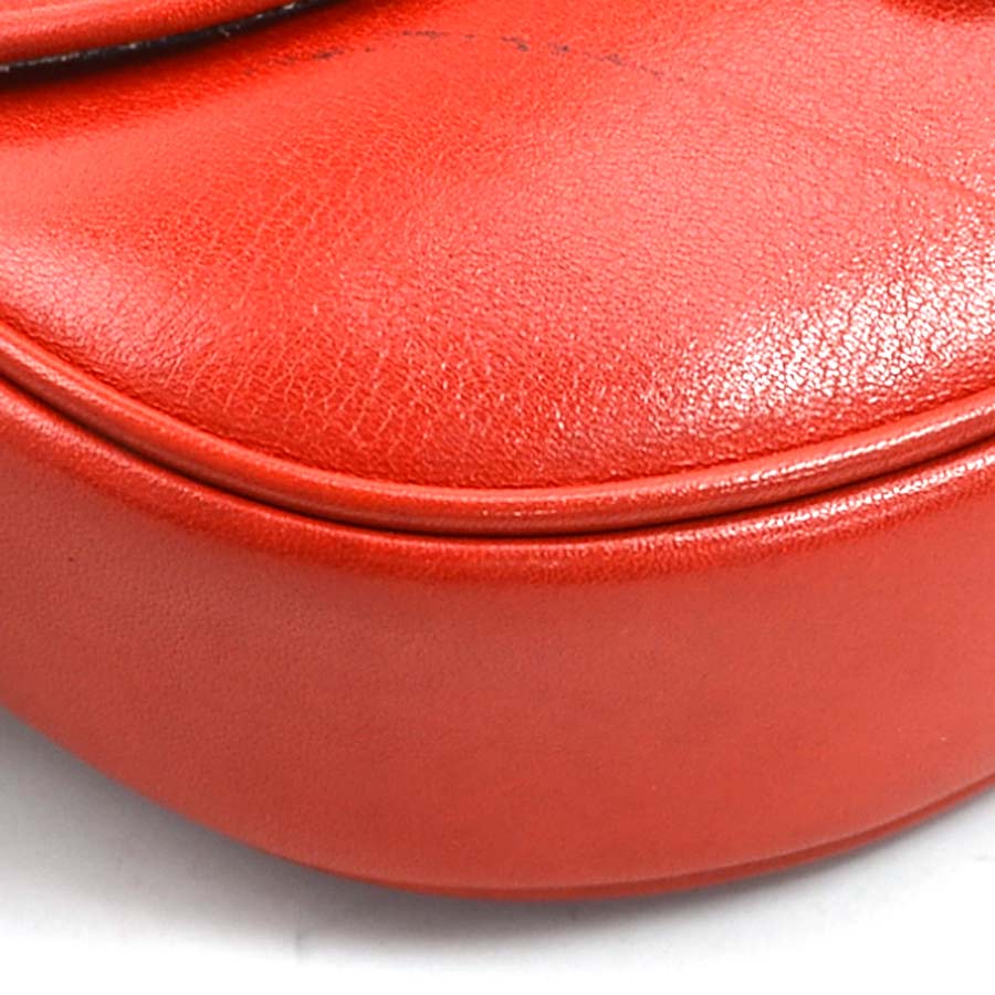 セリーヌ CELINE 斜め掛けショルダーバッグ レザー レッド ゴールド レディース e59554a セリーヌ CELINE 斜め掛けショルダーバッグ レザー レッド ゴールド レディース e59554a