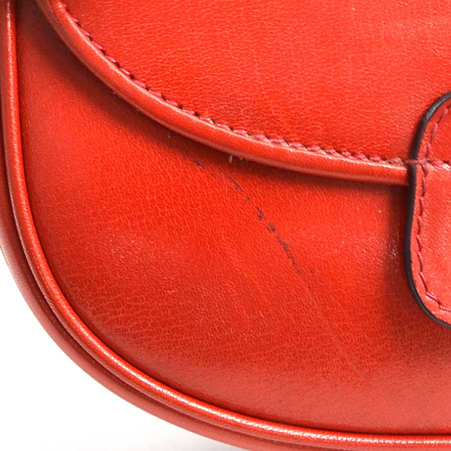 セリーヌ CELINE 斜め掛けショルダーバッグ レザー レッド ゴールド レディース e59554a セリーヌ CELINE 斜め掛けショルダーバッグ レザー レッド ゴールド レディース e59554a