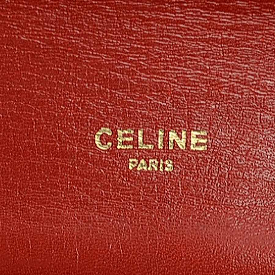 セリーヌ CELINE 斜め掛けショルダーバッグ レザー レッド ゴールド レディース e59554a セリーヌ CELINE 斜め掛けショルダーバッグ レザー レッド ゴールド レディース e59554a