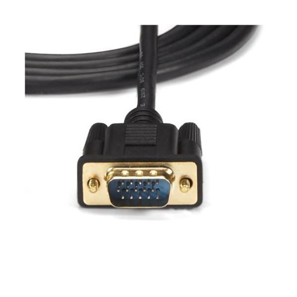 StarTech.com HDMI - VGAアクティブ変換ケーブルアダプタ 1.8m HD2VGAMM6 1本 StarTech.com HDMI - VGAアクティブ変換ケーブルアダプタ 1.8m HD2VGAMM6 1本