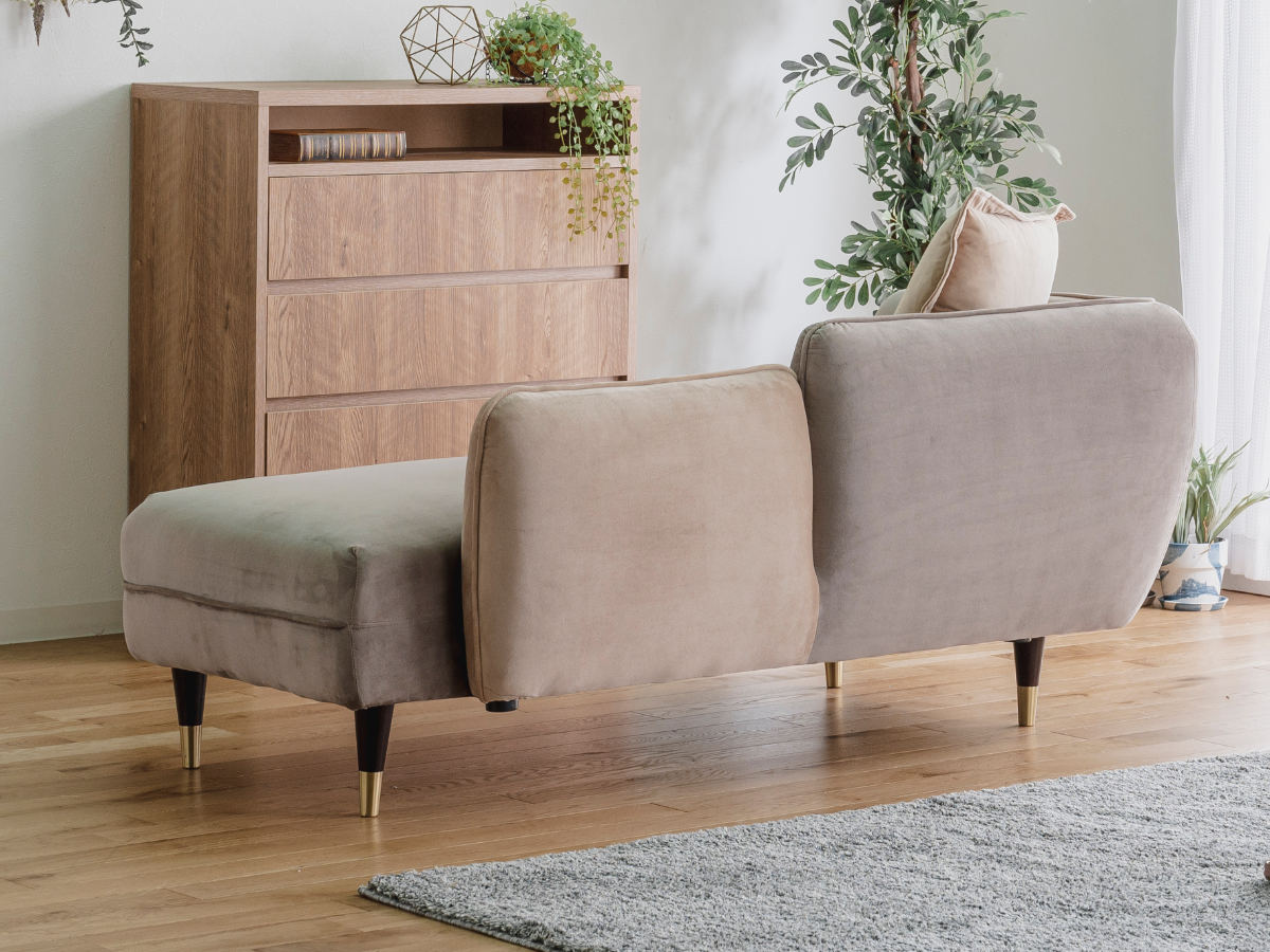 ソファ L字 2人掛け ベルベット生地 幅156cm ソファー コンパクト カウチソファ 一人 二人 ベロア調 高級感 クッション付き グレージュ ペール ピンク ソファ L字 2人掛け ベルベット生地 幅156cm ソファー コンパクト カウチソファ 一人 二人 ベロア調 高級感 クッション付き グレージュ ペール ピンク