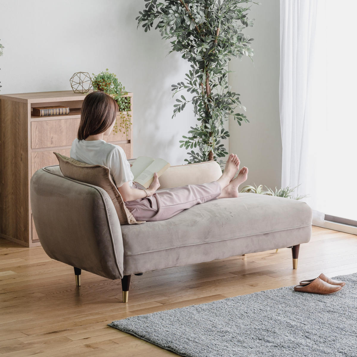 ソファ L字 2人掛け ベルベット生地 幅156cm ソファー コンパクト カウチソファ 一人 二人 ベロア調 高級感 クッション付き グレージュ ペール ピンク ソファ L字 2人掛け ベルベット生地 幅156cm ソファー コンパクト カウチソファ 一人 二人 ベロア調 高級感 クッション付き グレージュ ペール ピンク