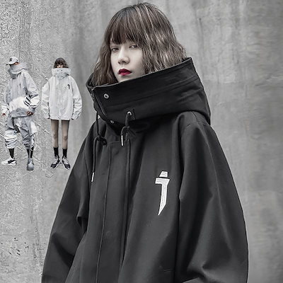 Qoo10] コート ジャケット ハイネックフード付き : メンズファッション