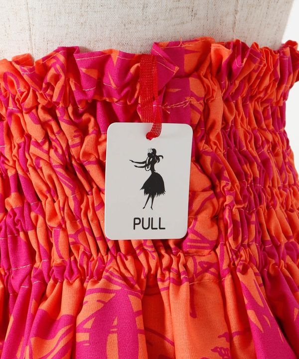 【既製品】【既製品】シングルパウ73CM丈 トロピカル/オレンジ系 【既製品】【既製品】シングルパウ73CM丈 トロピカル/オレンジ系