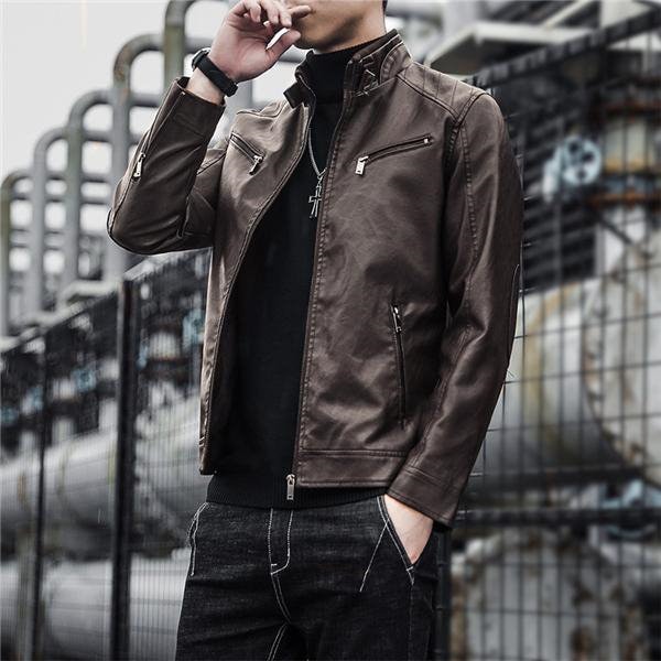 レザージャケット メンズ 本革 バイク ライダース ジャケット 天然皮革 革ジャケット 防寒防風 大きいサイズ 30代 40代 50代 革ジャン 秋冬 MA-1 メンズコート Qoo10] 大人の魅力 ライダースジャケット 革ジャ