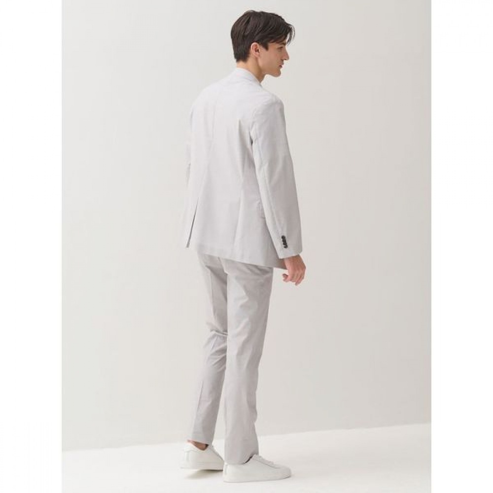 [ギャラクシーライフスタイル] マイクロギンガム吸盤コットンジャケットグレー（GC4311MS63）