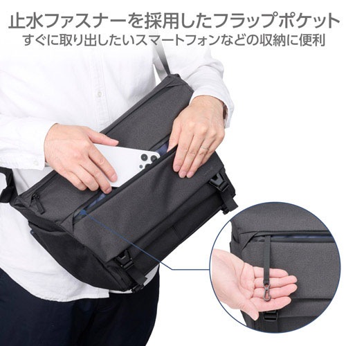 ハクバ SP-CT05MS8BK プラスシェル シティ メッセンジャー8 G05（ブラック） SPCT05MS8BK