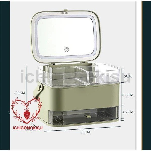 メイクボックス コスメボックス led鏡付き 化粧品収納 多機能 持ち運び 小物入れ 防塵 防水 美容 大容量 卓上収納 アクセサリー プレゼント メイクボックス コスメボックス led鏡付き 化粧品収納 多機能 持ち運び 小物入れ 防塵 防水 美容 大容量 卓上収納 アクセサリー プレゼント