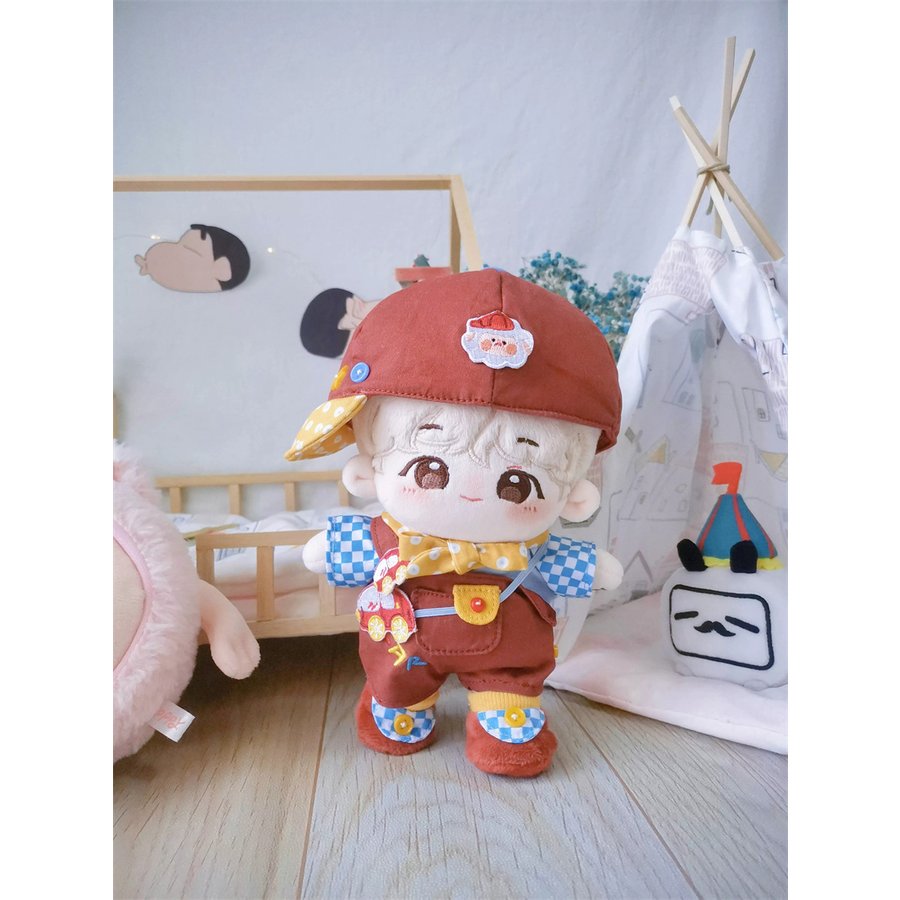 15cm 20cm ミニ洋服 ぬいぐるみ用服 日常服人形韓国ファッションアイドル衣装かわいい　セット kpop
