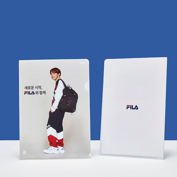 FILA A4クリアファイル BTS Clear file BTS A4 Clear File Set (8-Pack) 2021 