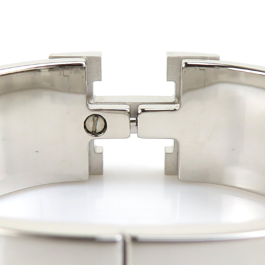 エルメス HERMES バングル ブレスレット クリッククラック メタル/エナメル シルバー/パープル レディース w1120g エルメス HERMES バングル ブレスレット クリッククラック メタル/エナメル シルバー/パープル レディース w1120g