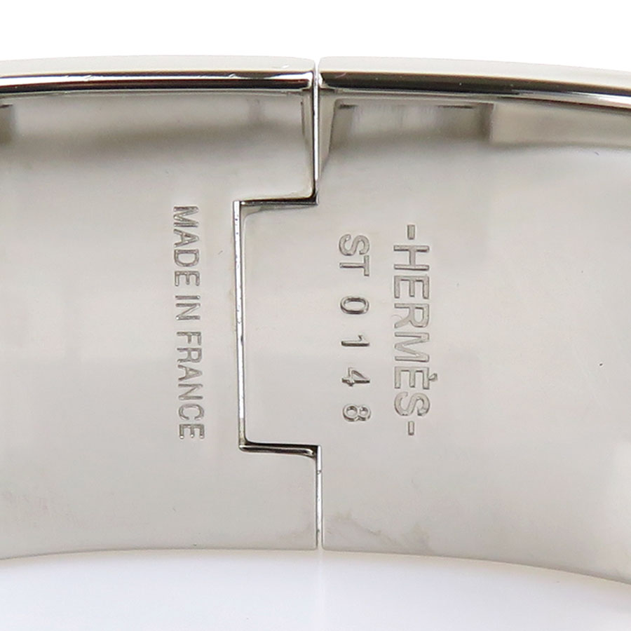 エルメス HERMES バングル ブレスレット クリッククラック メタル/エナメル シルバー/パープル レディース w1120g エルメス HERMES バングル ブレスレット クリッククラック メタル/エナメル シルバー/パープル レディース w1120g