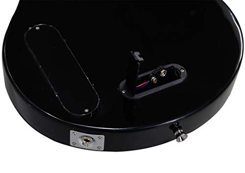 色：ブラック K-GARAGE スピーカー付ミニギター LPタイプ SLP-180 ブラック