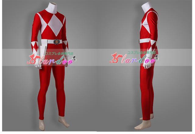 新タイプ追加 激安販売 恐竜戦隊ジュウレンジャー ゲキ ティラノレンジャー コスプレ衣装[3669]