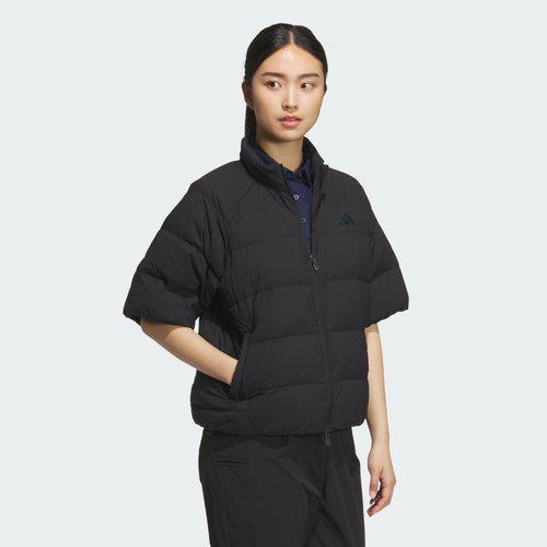 25FW 女性 ゴルフ ショートスリーブ ダウン ポンチョ JM9622