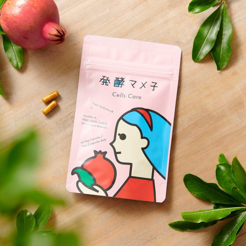 発酵マメ子 セルズケア 1ヶ月分 60カプセル大豆発酵 サプリメント 腸活 発酵 乳酸菌 国産有機大豆 ウロリチンA　NMN　PQQ　CoQ10　マルチビタミン　ミネラル健康食品 mdprevattcaulkingandwaterproofing.com