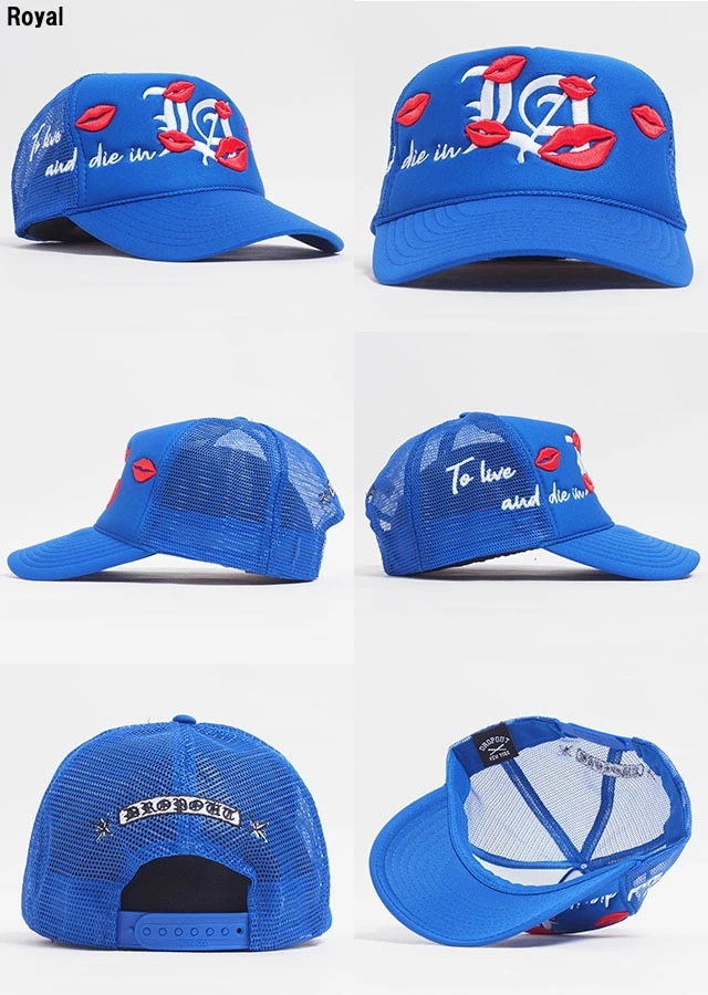 DROPOUT NYC メッシュキャップ 青 Qoo10] DROP OUT NEW YORK NY