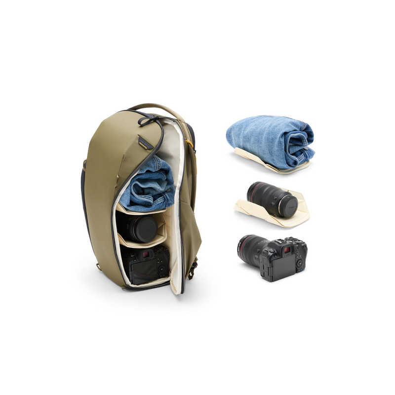 PEAKDESIGN エブリデイ バックパック ジップ 20L ケルプ BEDBZ-20-KP-3 PEAKDESIGN エブリデイ バックパック ジップ 20L ケルプ BEDBZ-20-KP-3