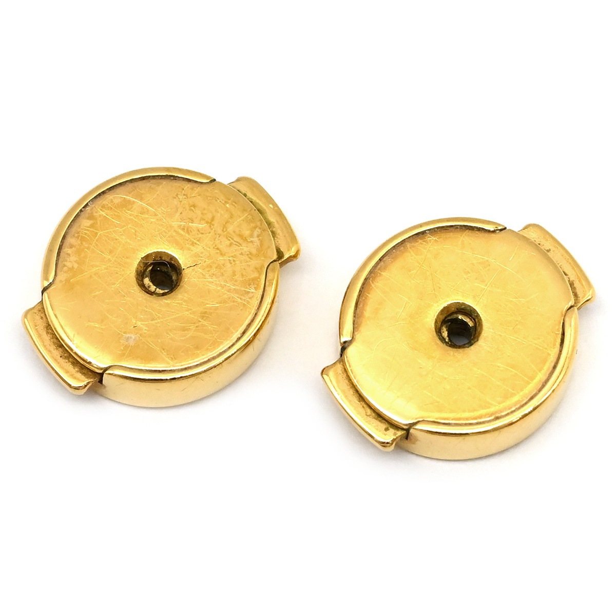 エルメス HERMES ピアス ポップアッシュ Hピアス GP エナメル ブラックイエローゴールド H型 【中古】 エルメス HERMES ピアス ポップアッシュ Hピアス GP エナメル ブラックイエローゴールド H型 【中古】