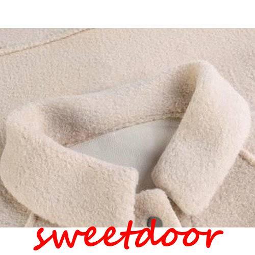 コート レディース 40代 50代 2021 秋 冬 秋冬 大きいサイズ アウター ショート丈 羽織り ウール ゆったり 無地 シンプル オーバーサイズ カジュアル