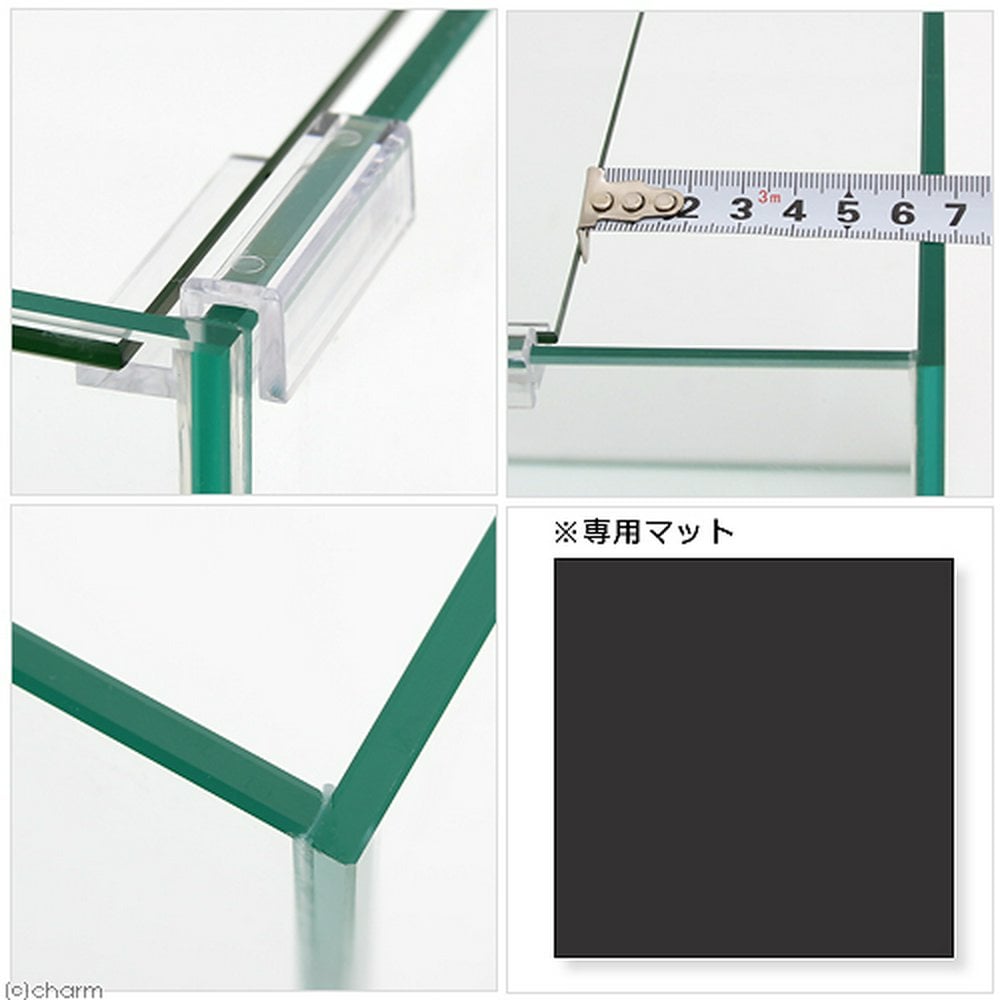 熱帯魚がすぐに飼える水槽セット！　アクロ３０キューブＮ　ＧＥＸ　簡単ラクラクパワーフィルターＭ＋ヒーター付き　８点セット　交換ろ材付き　ＣＲＣ10―11―03―40―20