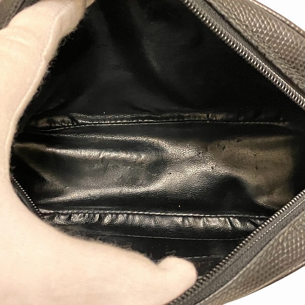 フェラガモ ヴァラ リボン 型押し D213096 バッグ ショルダーバッグ レディース【中古】