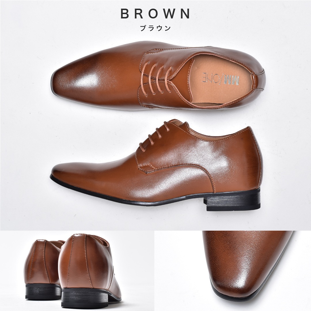 シークレットシューズ メンズ 革靴 紳士靴 黒 レースアップ 短靴 MPT125-4-H ビジネス シークレットシューズ メンズ 革靴 紳士靴 黒 レースアップ 短靴 MPT125-4-H ビジネス