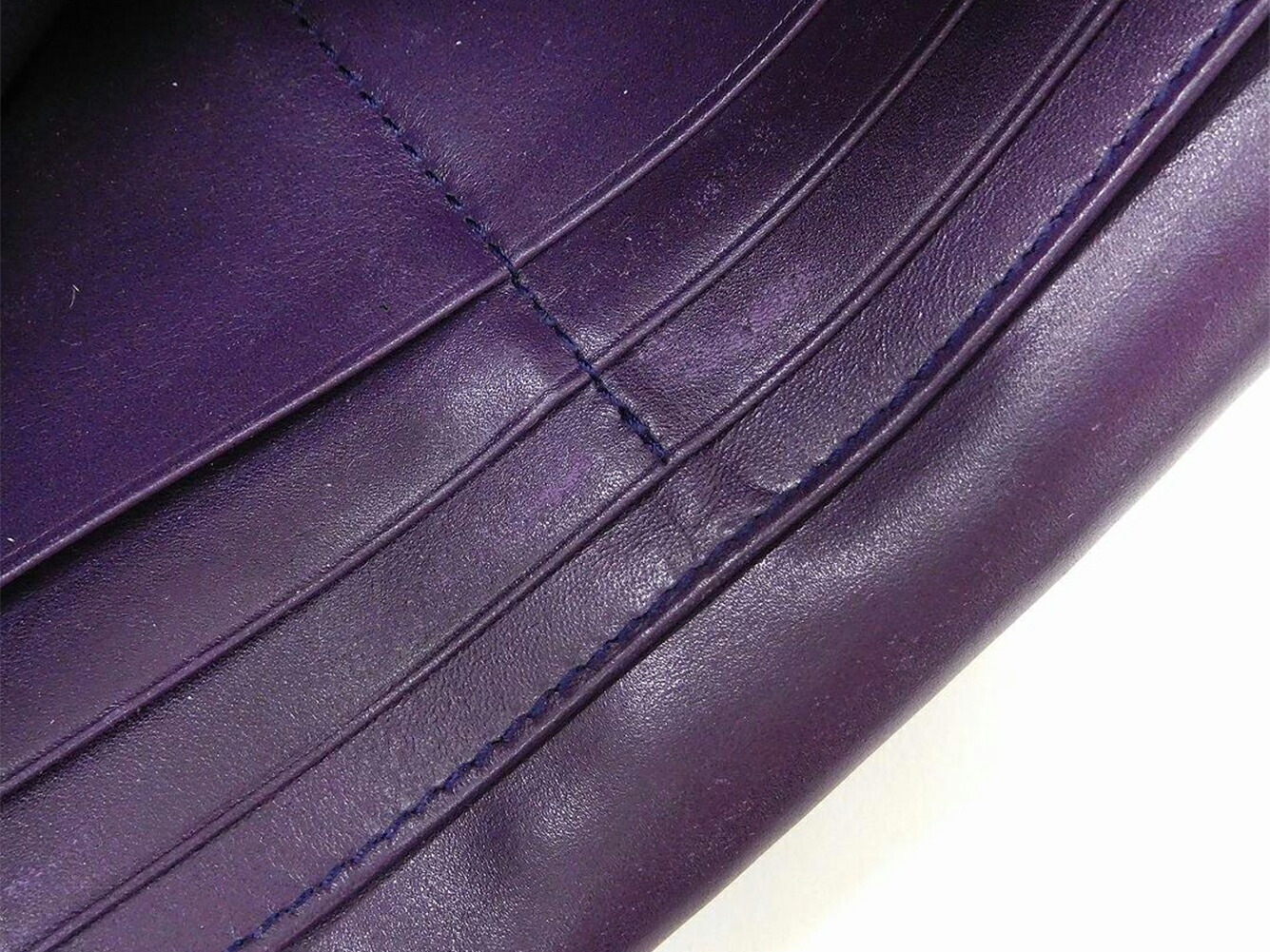 長財布 クロコ調 パープル レディース 中古 長財布 クロコ調 パープル レディース 中古