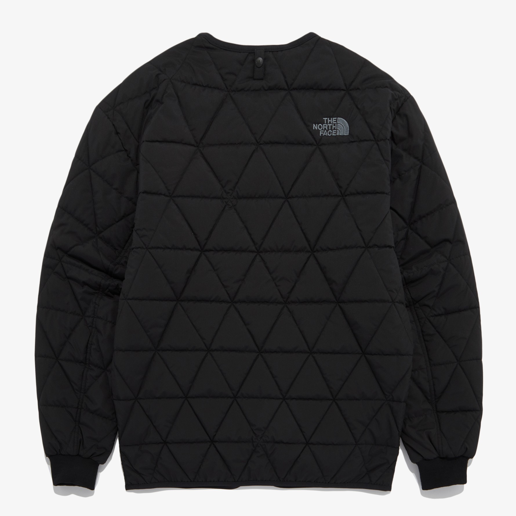 NJ3NQ56 MS GEODOME V CARDIGAN 襟なし ノーカラー ジャケット 長袖 カーディガン 温かい ライト ダウン 軽量 軽い 重ね着 レディース メンズ ショート 短め 暖か