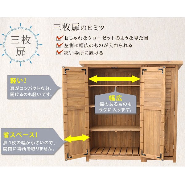 収納庫 ストッカー 木製 大型 カントリー 三つ扉 収納 倉庫 小屋 用品 野外 室外 庭 ガーデン 収納庫 ストッカー 木製 大型 カントリー 三つ扉 収納 倉庫 小屋 用品 野外 室外 庭 ガーデン