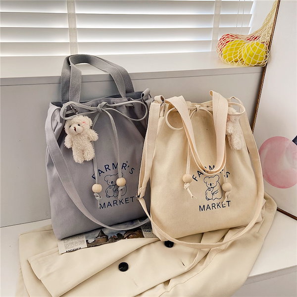 Qoo10] トートバッグ ショルダーバッグ キャンパ