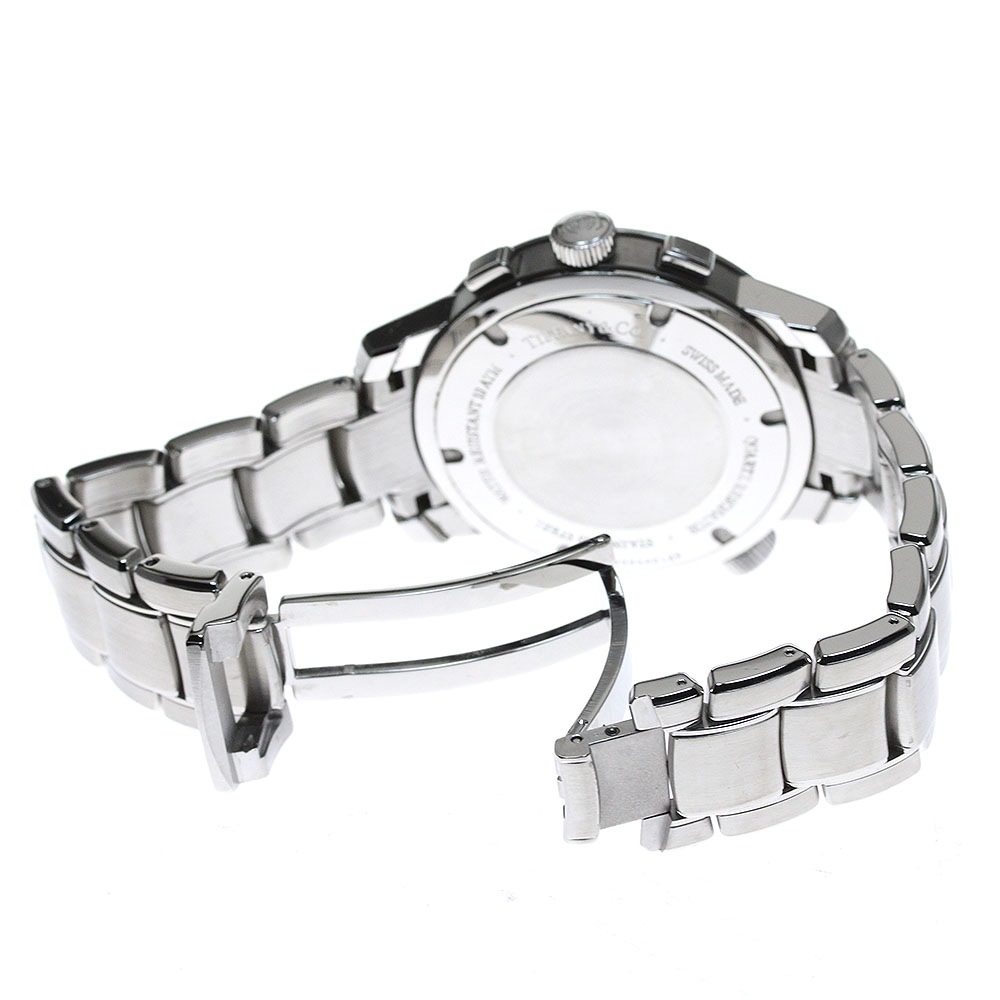 ティファニー TIFFANY&Co. マーク T-57 クロノグラフ クォーツ メンズ _831242【中古】 ティファニー TIFFANY&Co. マーク T-57 クロノグラフ クォーツ メンズ _831242【中古】