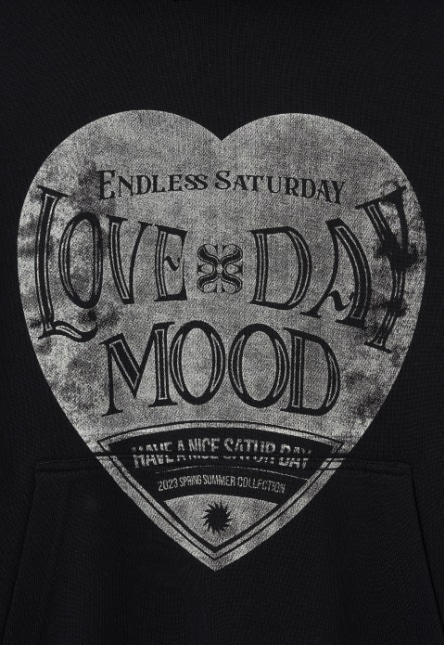 ★人気★【SATUR】★Saturday Retro Mood Graphic Hoodi.e★ ☆送料・関税込☆SATUR☆Saturday Retro Mood Graphic Hoodie☆