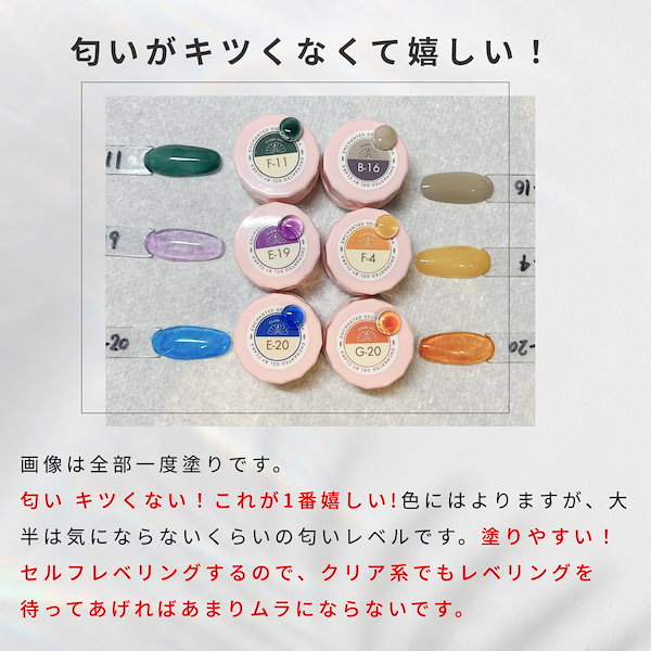 GELGRAPH ジェルネイル カラーセット 8色　シアーカラー　クリア　30 GELGRAPH ジェルネイル カラーセット 8色 シアーカラー クリア