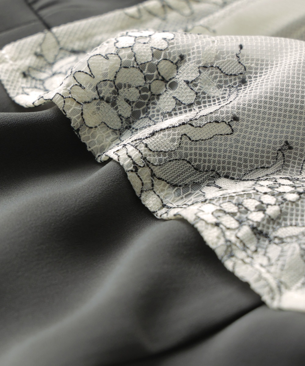 レースブラウスドッキングドレス パーティードレス 結婚式 ワンピース ハイネック リボン ボリューム袖 切り替え フレア フェミニン 可愛い お呼ばれ パーティー 二次会 披露宴 謝恩会 成人式 レースブラウスドッキングドレス パーティードレス 結婚式 ワンピース ハイネック リボン ボリューム袖 切り替え フレア フェミニン 可愛い お呼ばれ パーティー 二次会 披露宴 謝恩会 成人式