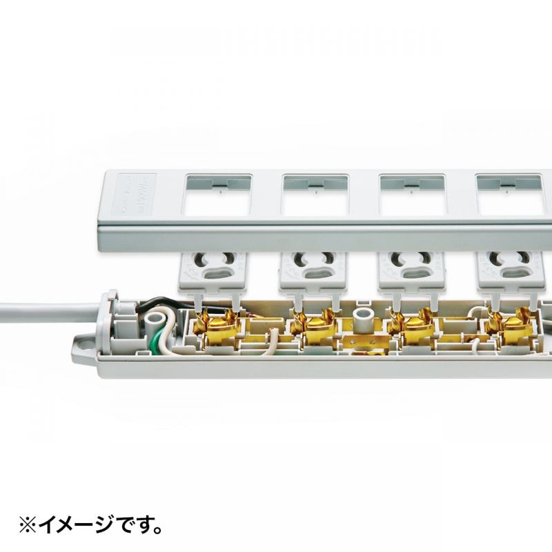 （まとめ買い）電源タップ 3P 7個口 5m TAP-F37-5AD [x3]