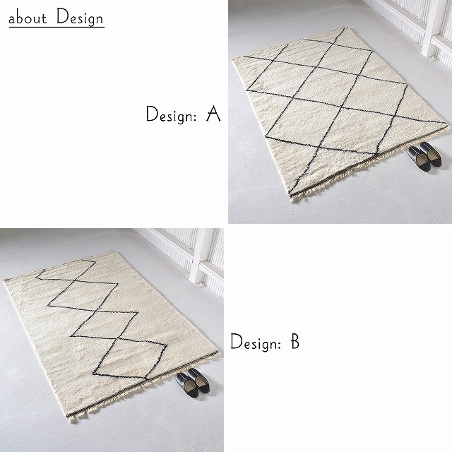 ラグ モロッカン モロッカン柄 ベニワレン モロッコ モロッコ柄 手織り 100x150 ラグ モロッカン モロッカン柄 ベニワレン モロッコ モロッコ柄 手織り 100x150