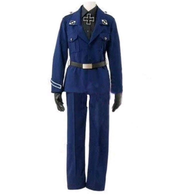 コスプレ衣装 Axis powers ヘタリア プロイセン ギルベルトバイルシュミット 軍服
