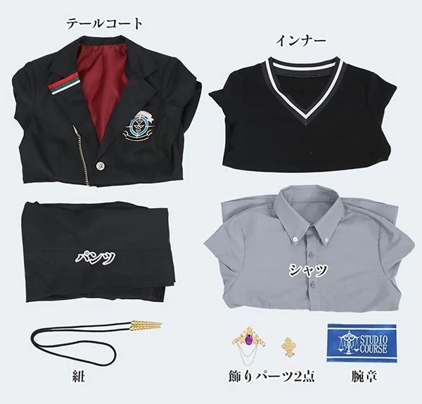 バーチャル YouTuber VTuber にじさんじ 四季凪アキラ しきなぎあきら コスプレ衣装 新衣装 コスプレ 衣装 ウィッグ 靴 ハロウィン 仮装 ステージ服 変装 コスチューム プレゼント