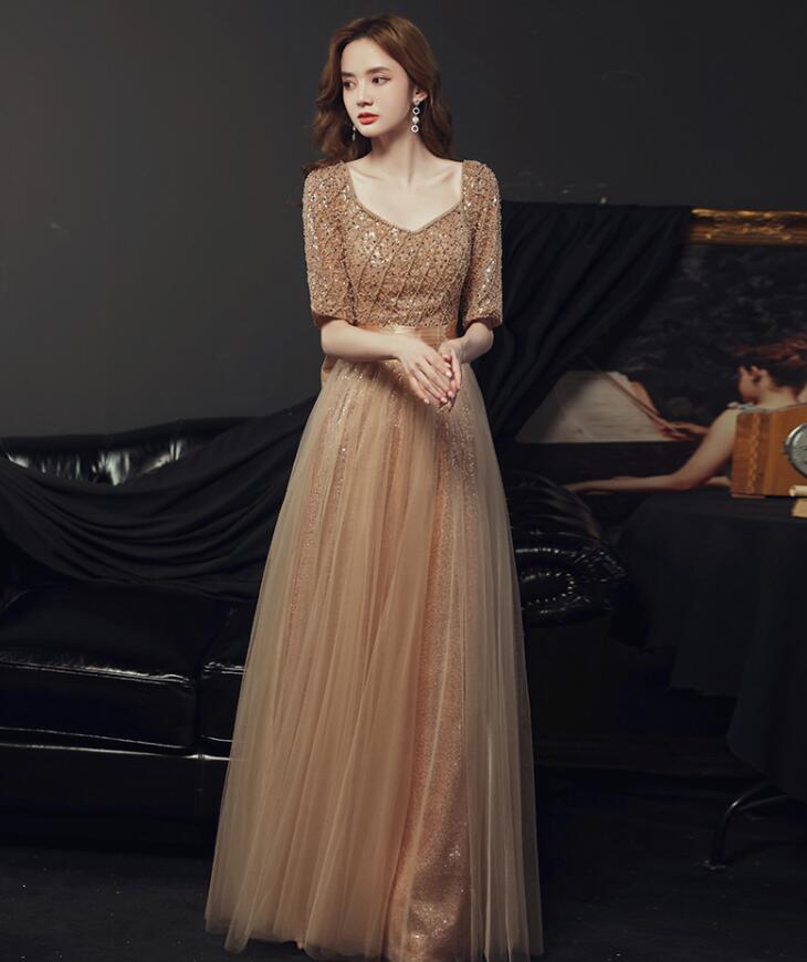 激安セール エレガント 高級感 シャンパン ハイウエスト レディースドレス 宴会 パーティー お呼ばれ 無地 チュールスカート ロングドレス ロングワンピース 半袖 新着 キレイめ ウェディングドレス 激安セール エレガント 高級感 シャンパン ハイウエスト レディースドレス 宴会 パーティー お呼ばれ 無地 チュールスカート ロングドレス ロングワンピース 半袖 新着 キレイめ ウェディングドレス