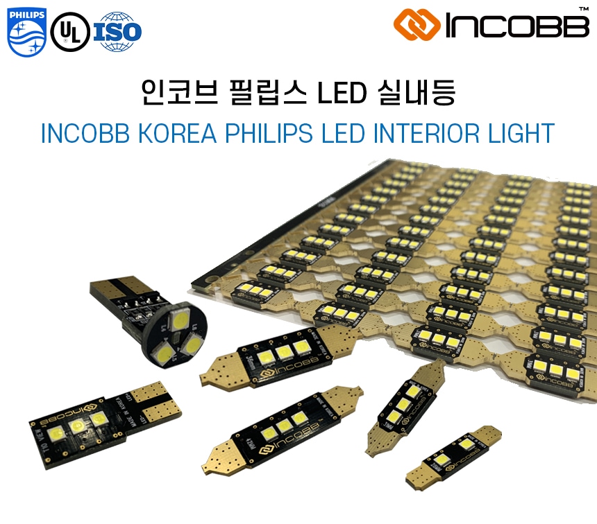 INCOBB KOREA 6500K Crystal White Super Bright ALL NEW TUCSON Sun roof LED Bulbs car interior lights