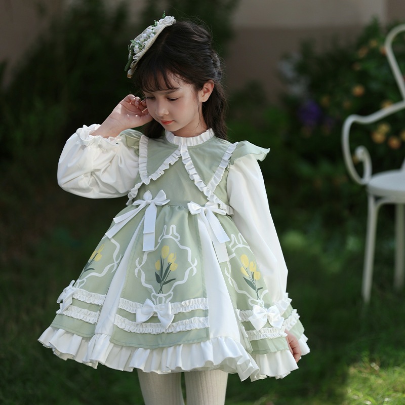 子供服シーズン子供服子供スカート女の子ベビー刺繍プリンセススカート