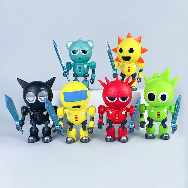 Qoo10] リズムボックス 武器付きフィギュア Sp