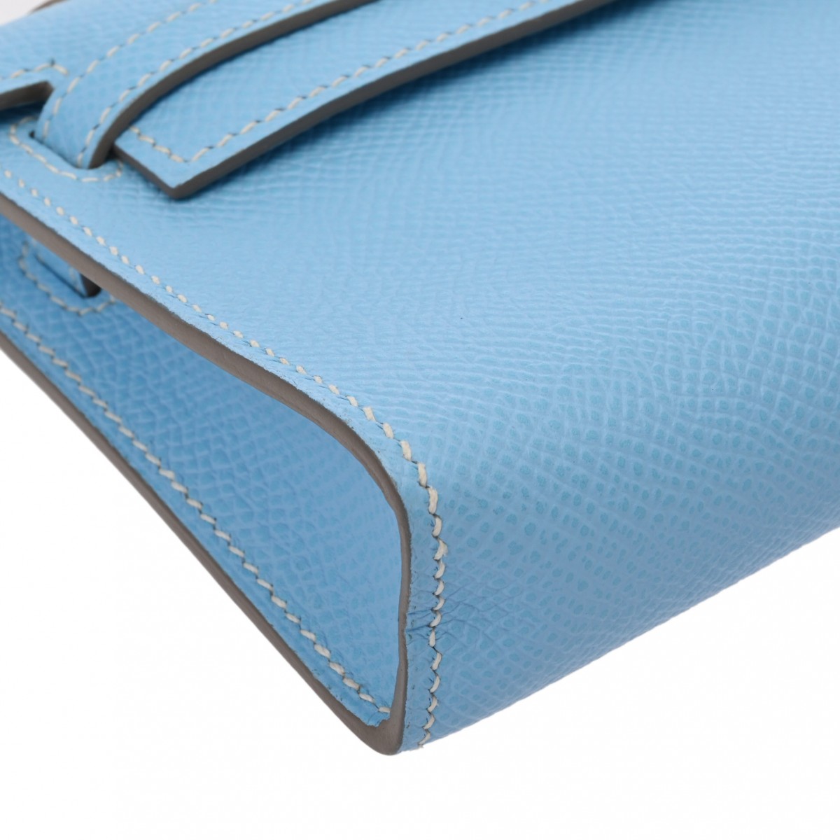 タイニー ケリー セレスト O刻印(2011年頃) レディース ヴォーエプソン 2WAYバッグ Aランク 中古 銀蔵 タイニー ケリー セレスト O刻印(2011年頃) レディース ヴォーエプソン 2WAYバッグ Aランク 中古 銀蔵