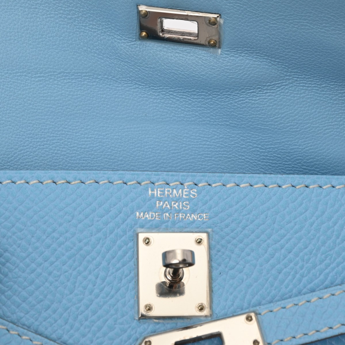 タイニー ケリー セレスト O刻印(2011年頃) レディース ヴォーエプソン 2WAYバッグ Aランク 中古 銀蔵 タイニー ケリー セレスト O刻印(2011年頃) レディース ヴォーエプソン 2WAYバッグ Aランク 中古 銀蔵