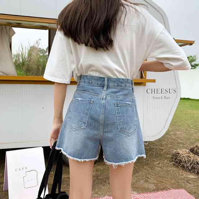 ２点で13o円OFF！【即納】ショートパンツ レディース 短パン ショーパン デニム ホットパンツ ハーフパンツ 大きいサイズ ストレッチ レディース ボトムス ショート丈 キュロット ダメージ ミニ