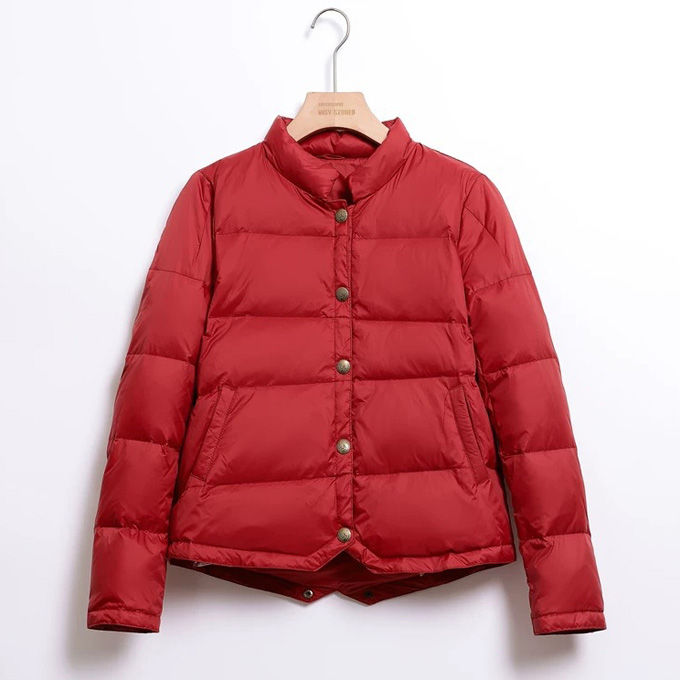 ダウンジャケット ダウンコート ショートダウン 立襟 アウター 上着 ショートダウン レディース 大人 可愛い 軽量 暖かい 防寒 秋 冬 シンプル ショートコート きれいめ おしゃれ 冬服 通学 通