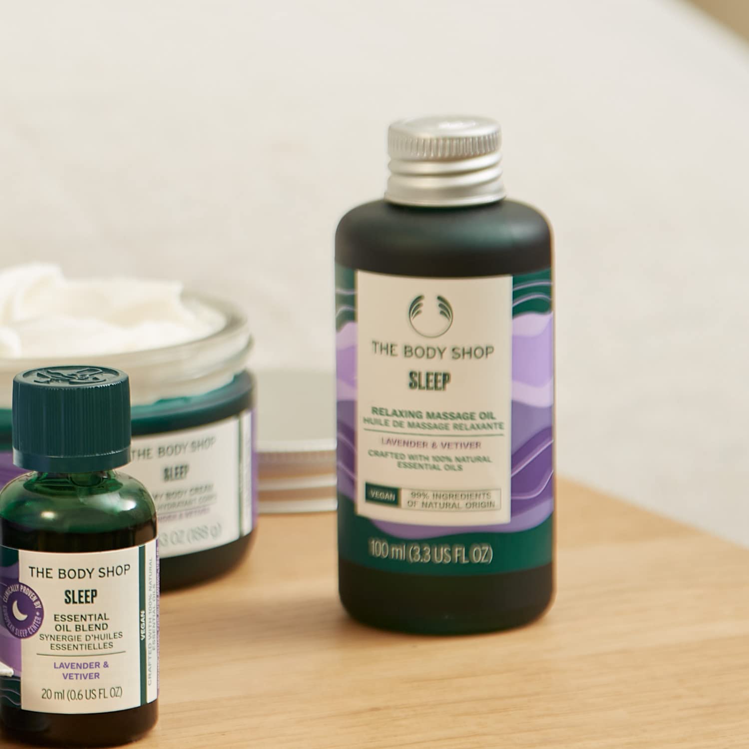 ザボディショップ [公式] ウェルネス マッサージオイル LA&ベチバー 100mL [正規品]