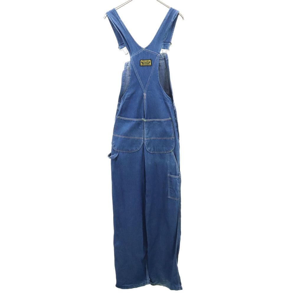 ワシントンディーシー 80s オールド デニム オーバーオール WASHINGTON DEE CEE ボタンフライ メンズ ワシントンディーシー 80s オールド デニム オーバーオール WASHINGTON DEE CEE ボタンフライ メンズ
